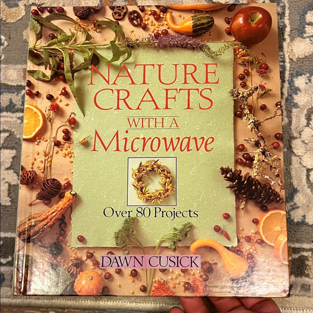 Nature Crafts Book with Green Cover
